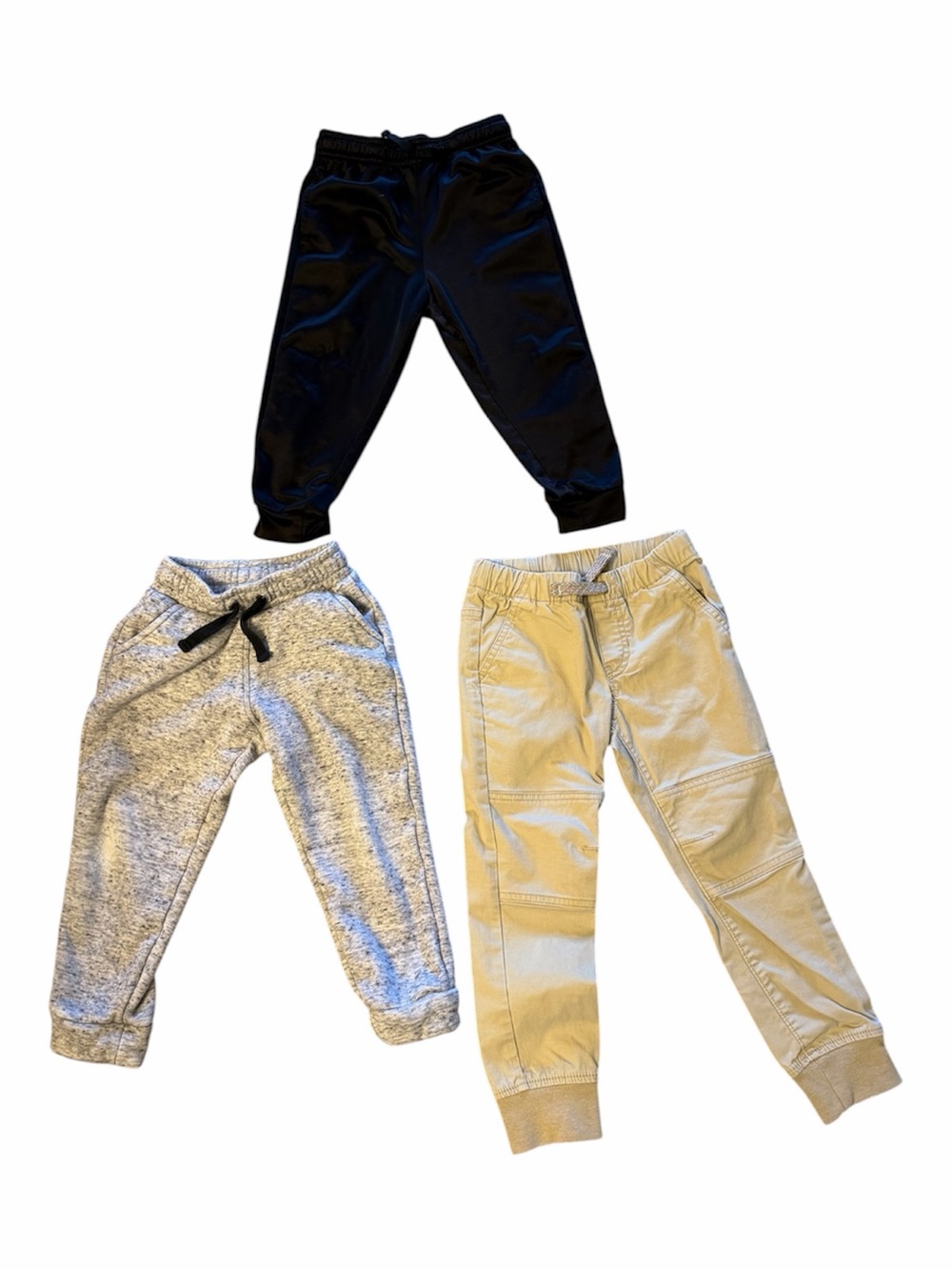 Bundle of 3 Cat & Jack joggers in 4T
